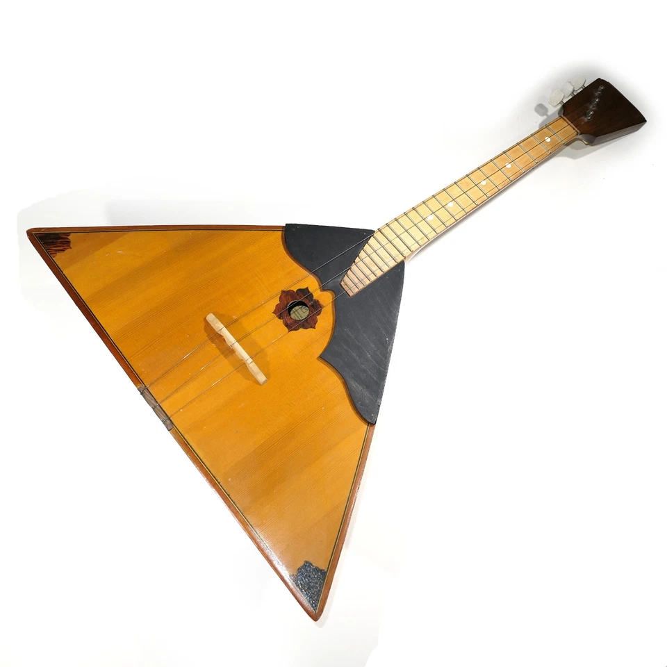 Instrumento popular soviético URSS Balalaika 3 cuerdas años 80 Foto 1 de 1