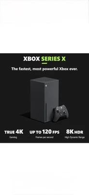   XBOX SERIES X \  Barely Used Great Condition 4k Ultra HD Resolution - Image 1 of 2