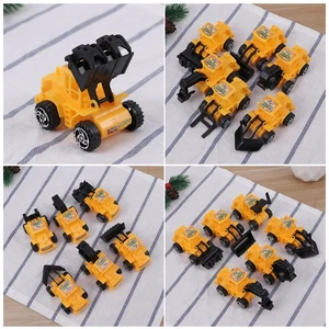 6 Stück Baufahrzeug Spielzeug Kind Mini LKW Kinder Technik LKW - Bild 1 von 12