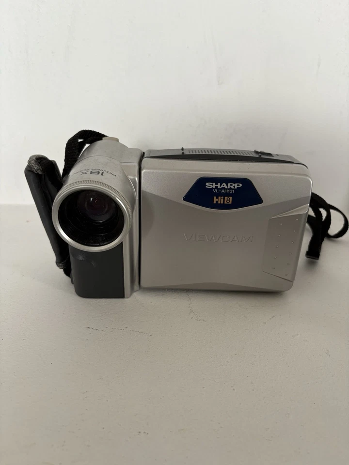 Sharp VL-AH131H Hi-8 Viewcam Camcorder With Charger, Instructions & Manual - Image 1 of 4