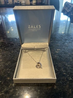 Collar Zales Chapado en Plata de Ley y Oro Rosa  Foto 1 de 4