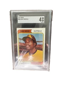 1974 TOPPS #456 DAVE WINFIELD ROOKIE RC SGC 4 - Picture 1 of 2