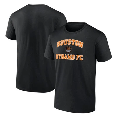 Men's Black Houston Dynamo FC Heart and Soul T-Shirt - Image 1 of 3