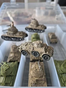 15mm Italian Tanks Flames Of War - Picture 1 of 6
