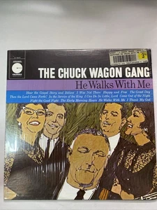 The Chuck Wagon Gang - He Walks With Me LP Southern Gospel Vinyl 12" - Bild 1 von 4