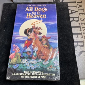 All Dogs Go To Heaven VHS : 1990 Full Length. Factory Sealed - Picture 1 of 4