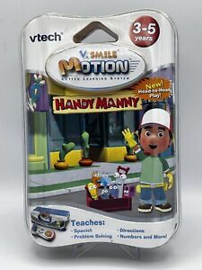 VTech V. Smile Motion Active Learning System Handy Manny - 3-5 Years NEW