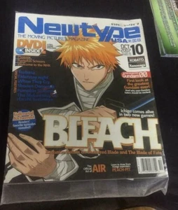 Newtype USA Oct. 2007 "Bleach" New & Sealed with DVD - Picture 1 of 1