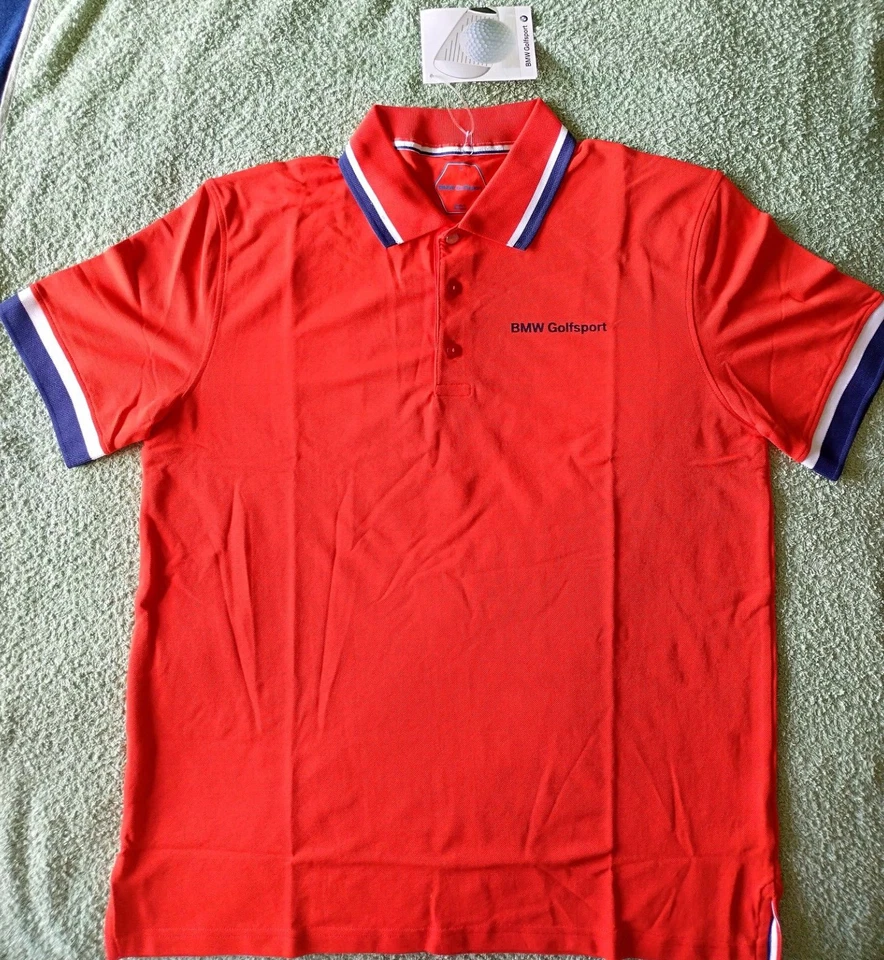CAMISA POLO DE GOLF BMW UNISEX M MOTORSPORT, GENUINA, RARA, - 80142446364. Nuevo Foto 1 de 4