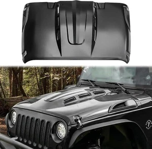 The Avengers Style Hood For Jeep Wrangler 2007-2018 JK JKU,Heat Dispersion Hood - Picture 1 of 7