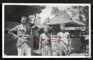 Bali photo western Tourist nude Woman Indonesia 1920s - Picture 1 of 1