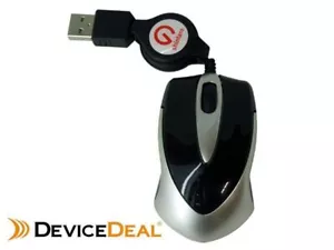 Shintaro Notebook Mini Optical Mouse w/ retractable cable - Picture 1 of 2