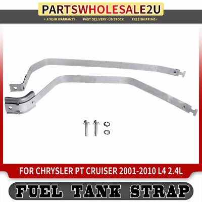 2x Correa de tanque de gasolina de combustible para Chrysler PT Cruiser 2001-2010 vagón convertible de 2,4 L Foto 1 de 4