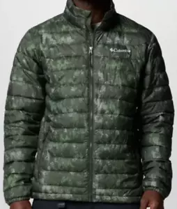 Columbia Powder Lite Jacket Mens Medium Camo Puffer Omni Heat Omni Shield NWT - Picture 1 of 14