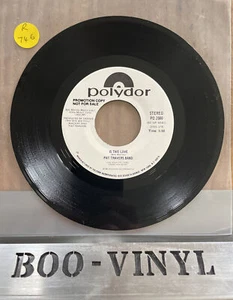 Pat Travers Band - Is This Love (Marley) RARE USA PROMO 7" Vinyl Single - Picture 1 of 3