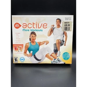 Nintendo Wii EA Sports Active: More Workouts Expansion NEW SEALED GAME Exercise - Picture 1 of 3