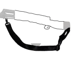 MAX-OPS Tactical Two Point Rifle Sling - Mil Spec Black Webbing - NEW - Picture 1 of 1