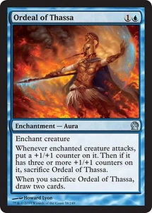 *MRM* FR/VF 4x �preuve de Thassa (Ordeal of Thassa) MTG Theros - Picture 1 of 1
