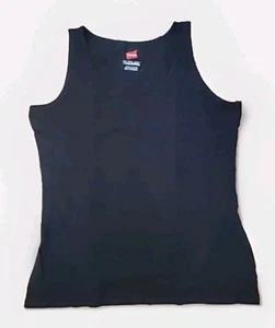Hanes Women's Live. Love. Color. Tank Top. Black. Sz L. - Picture 1 of 3