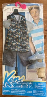 Muñeca Ken Traje de Moda con Zapatos Mattel 2015 NUEVO Foto 1 de 2