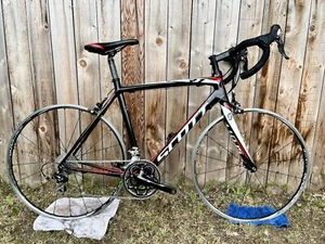 2014 Scott CR1 20 Road Bike, 52-54 cm Medium, Black, Dura Ace Wheelset - Picture 1 of 14