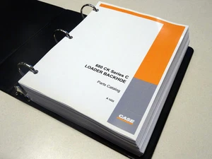 Case 680C/680CK C Loader Backhoe Parts Catalog, Manual, List, Book, New w/Binder - Picture 1 of 5