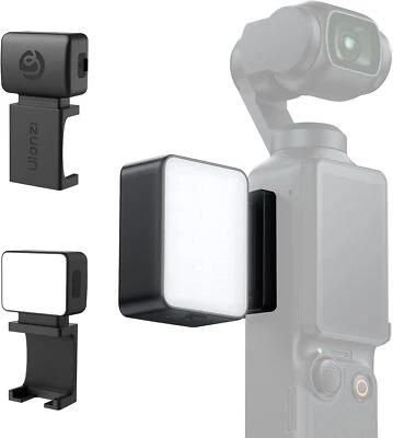 ULANZI LM001 Magnetic Mini Light for DJI Osmo Pocket 3,IPX4 Water Resistance - Image 1 of 4