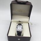 Lucien Piccard Mens Dress Watch Second Sub Dial Leather 26821BK With Box