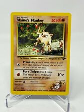 Pokémon Gym Challenge Blaine's Mankey 63/132 Regular NM