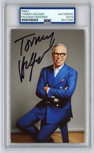 Tommy Hilfiger Signed Photo (PSA) Fashion Designer Clothing Brand Founder - Picture 1 of 2