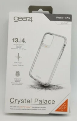 Gear4 Crystal Palace para iPhone 11 Pro | Transparente | Excelente $39.99. Foto 1 de 4