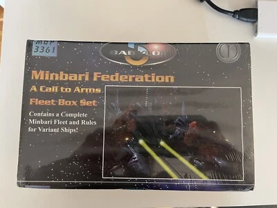 Babylon 5 Wars 1st Edition - MGP-3361 Minbari Federation Fleet NIB SEALED - Image 1 of 2