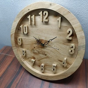 Wall décor Modern wall clock custom home Handcrafted Antique Stylish house Gift - Picture 1 of 10