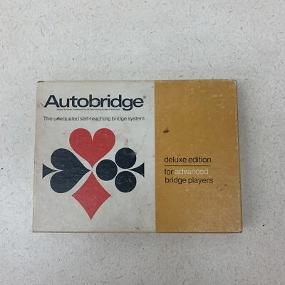 Vintage Autobridge Bridge Game Play Yourself Teaching Beginners Advanced Board - Image 1 of 4