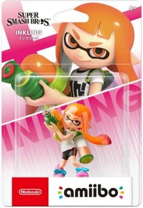 Nintendo Super Smash Bros Collection Amiibo INKLING Girl Orange Brandneu - Bild 1 von 2