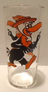 Vidrio de mesa vintage Federal Glass Beaky Buzzard serie de coleccionista 1973 - Imagen 1 de 5