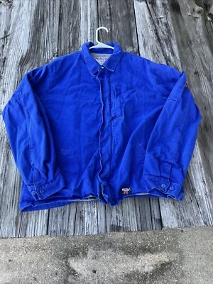 Blue Walls FR Flame Fire Resistant Jacket SZ XL Tall. See desc. for condition - Image 1 of 4