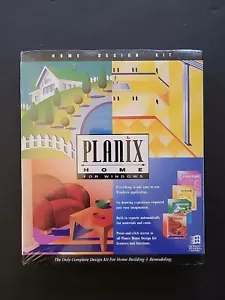 Planix Home for Windows 1993 Home Design Kit CAD Compatible Floppy Disk VTG PC - Picture 1 of 6