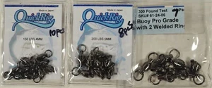 25 PCS QUICK RIG Sea Buoy Pro Grade Ball Bearing Swivels 150-200-300# Test Japan - Picture 1 of 4