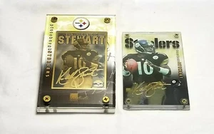 Kordell Stewart 24K Metal & 24K Signature MATCHED SET LIMITED EDITION # /750 - Bild 1 von 11