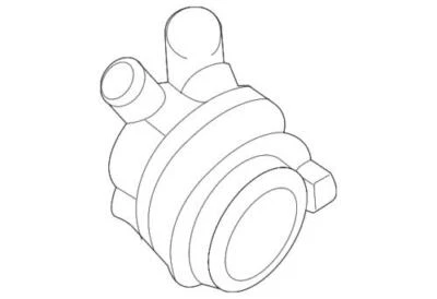 Genuine Mercedes-Benz 2013-2020 GLA250 CLA250 GLA45 AMG E400 Pump 000-500-06-86 - Image 1 of 2