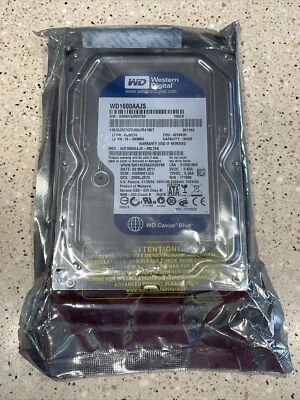 Western Digital 160GB HD Caviar Blue WD1600AAJS 3.5" SATA II Desktop Hard Drive - Image 1 of 4