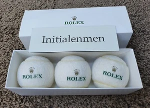 ROLEX Tennis Balls set of 3 rare / BRAND NEW 100% authentic in BOX - Picture 1 of 6