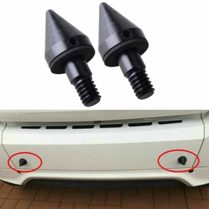 2x Front/Rear Bumper Protector Spike Guard Protector for Smart Fortwo 07-15 W451 - Picture 1 of 7