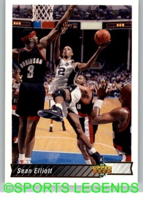 1992 Upper Deck #131 Sean Elliott - Image 1 of 2