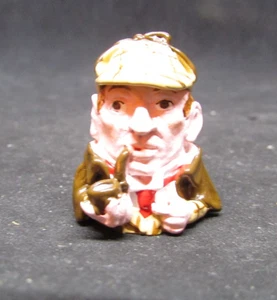 Pewter "Toby Mug style" Thimble - Sherlock Holmes - approx.1" tall      (K - Picture 1 of 9