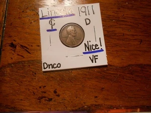 1911D Lincoln Cent VF NICE!!!!!! Better Date!!!!!! - Picture 1 of 4
