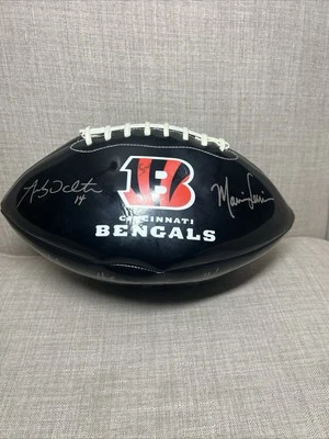 Futebol de futebol assinado por Andy Dalton e outros Cincinnati Bengals - Imagem 1 de 4