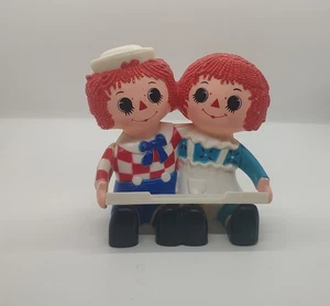 Vtg. 1975 Raggedy Ann & Andy Bobbs-Merrill Co. Pencil Holder Calendar Incomplete - Picture 1 of 10