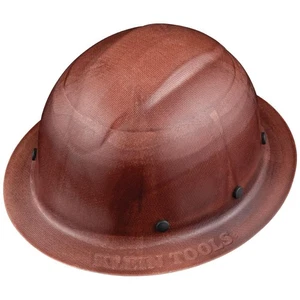 Cappello rigido Klein Tools Konstruct marrone medio classe G con sospensione regolabile - Foto 1 di 10